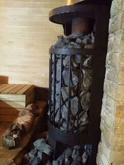 Вулканический базальт камень для печи бани сауны