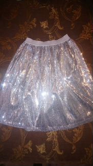 Юбка для девочки новогодняя