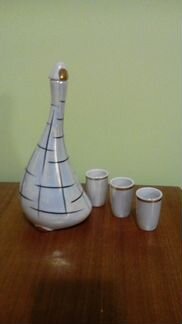 Несколько штофов советских времен