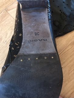 Сапоги весна-осень кожаные