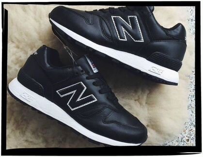 Натуральная кожа New Balance мужские кроссовки