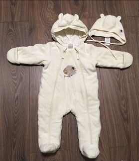 Утепленный комбинезон размер 68