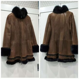 Новая дубленка Silversia 46р