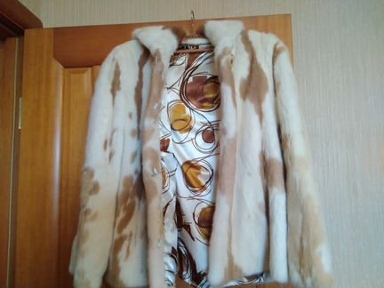 Шуба норковая укороченная