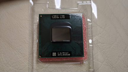 Intel Core 2 Duo T7400 Процессор для ноутбука