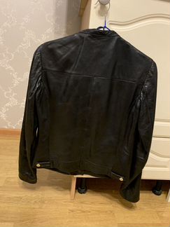 Кожаная куртка Massimo Dutti