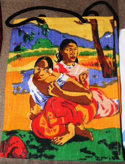 Сумка плетеная