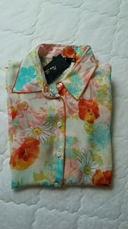 Блузка женская шелковая новая