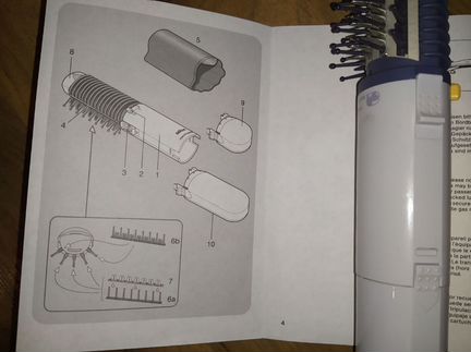 Щетка-фен беспроводная Braun