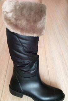 Сапоги жен. резина/полиуретан 38 р-р