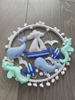 Мобиль из фетра