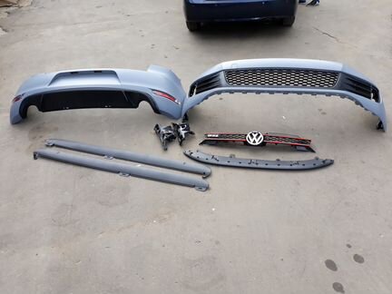 Volkswagen Golf 6 GTI Обвес по кругу+ ходовые