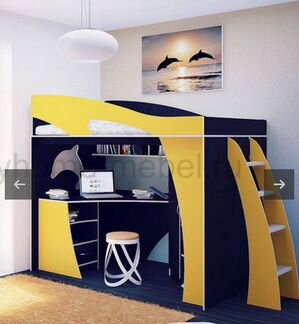 Кровать чердак