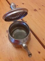 Чайник заварной мельхиоровый