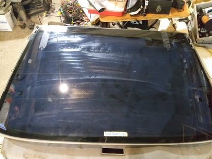 Стекло заднее w140s140