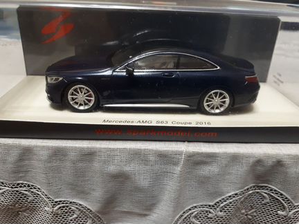 Mercedes AMG S63 Coupe 2016 Spark 1/43