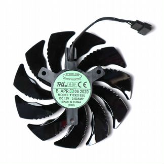 Вентилятор для Gigabyte 88 мм T129215SU T129215BU