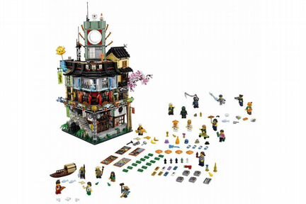 Конструктор 10727 Ниндзяго Сити