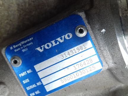 Клапан турбины Volvo 2.0 дизель с авто 17 года