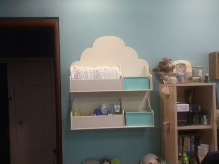 Полочка органайзер Облачко