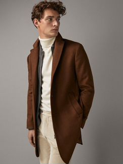 Пальто Massimo Dutti,S,новое lana wool