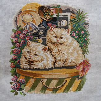 Вышитая картина (вышивка) 