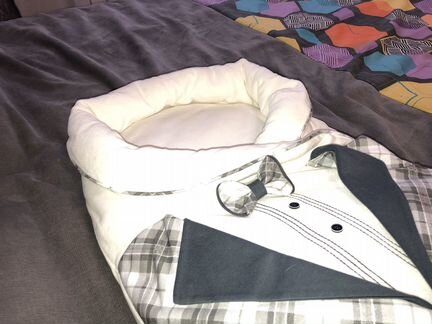 Конверт на выписку зимний для мальчика