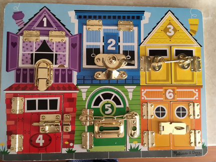 Бизиборд Melissa and doug