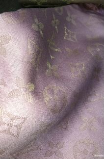 Шаль платок louis vuitton shine monogram люрекс