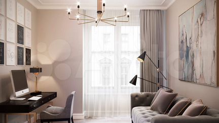3-к квартира, 107.4 м², 16/35 эт.