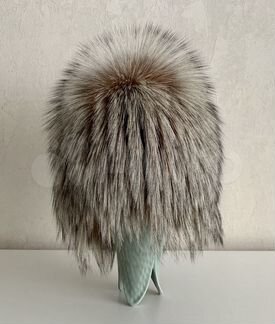 Шапка из чернобурки женская