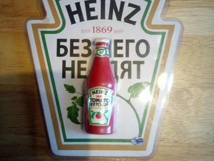 Флешка кетчуп heinz