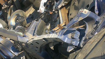 Лонжерон передний Правый SsangYong Kyron кайрон