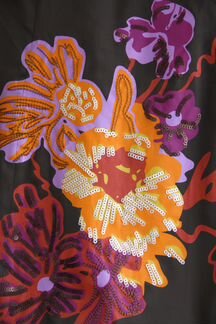 Платье Steps с пайетками, размер 38 (рус 46)